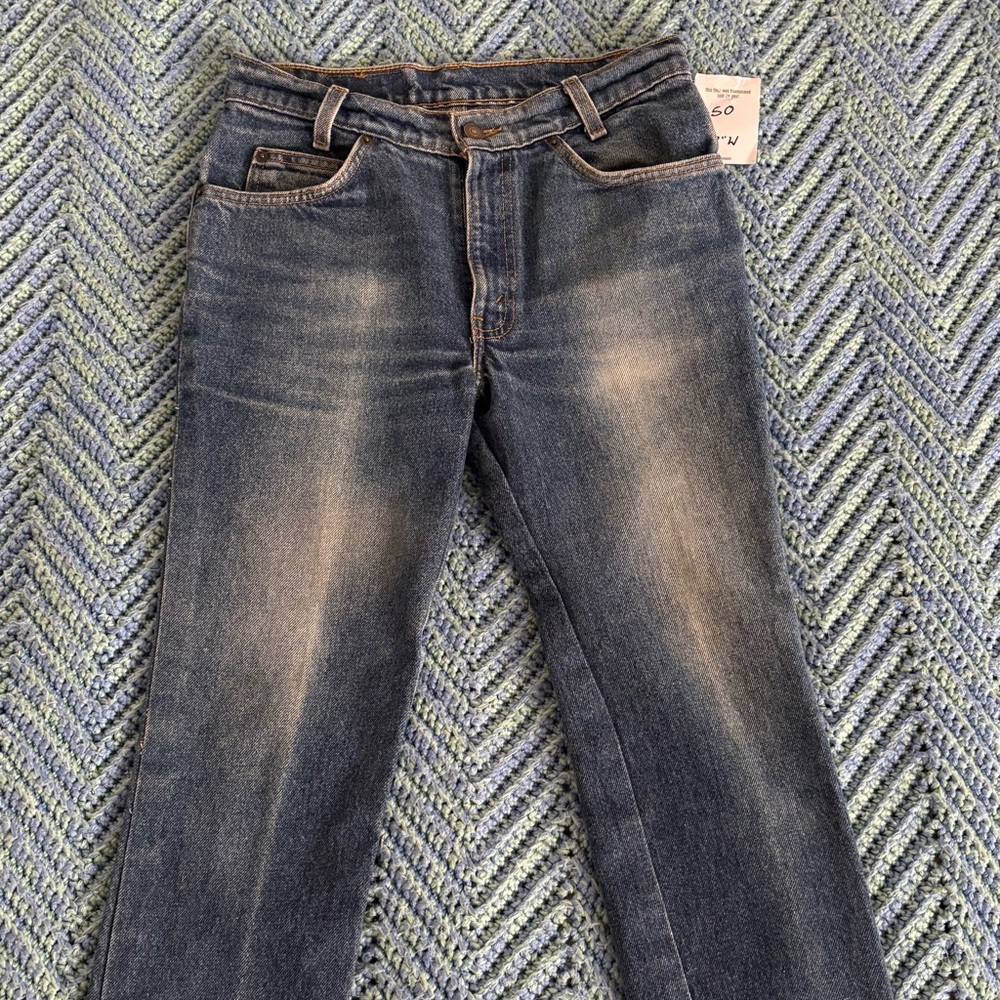 Levi's Orange Tab Vintage Straight Leg Jeans - Faded Blue
